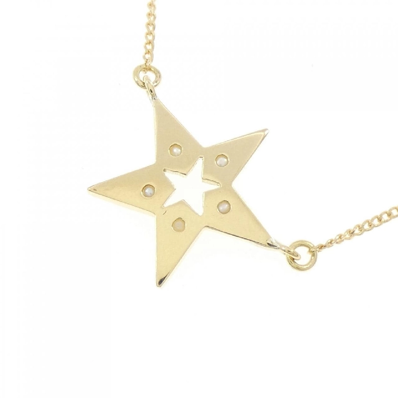 K18YG Ngôi sao Ngọc trai nước ngọt Dây chuyền - Hàng hiệu Chính hãng 861287