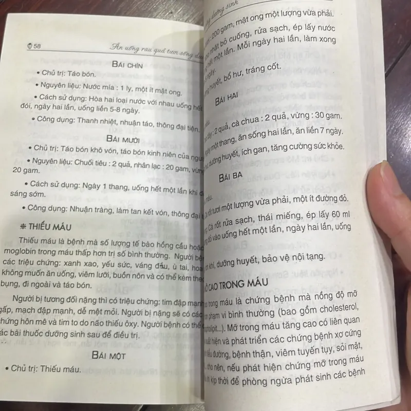 CẨM NANG KHOẺ ĐẸP ĂN UỐNG RAU QUẢ TƯƠI SỐNG DƯỠNG SINH - sức khoẻ dinh dưỡng 1038216