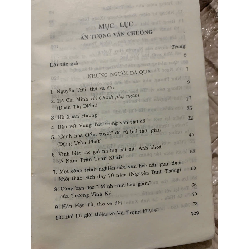 ẤN TƯỢNG VĂN CHƯƠNG - LỮ HUY NGUYÊN 539698