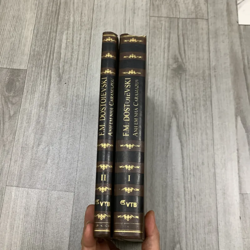 Anh em nhà caramazov - F M Dostoievshi. Bộ 2 tập. 4a1 756460