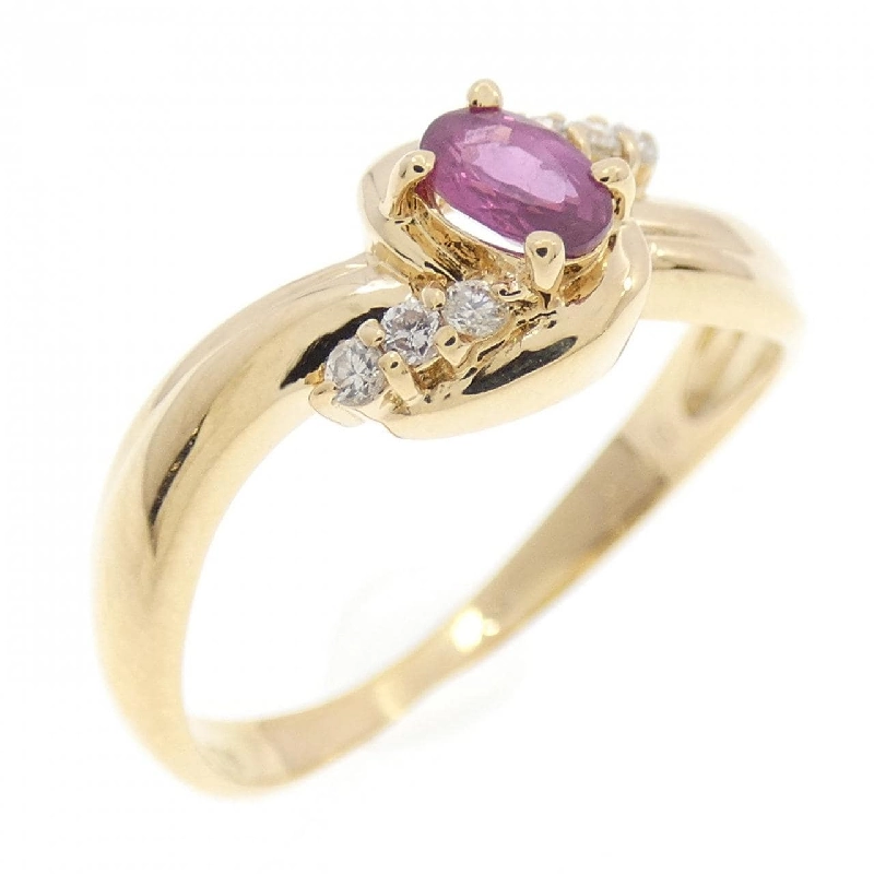 Nhẫn ruby K18YG 671699