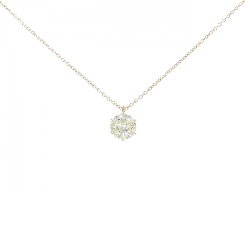 K18YG Dây chuyền kim cương 1.118CT VLY I1 VG - Hàng hiệu Chính hãng 873615