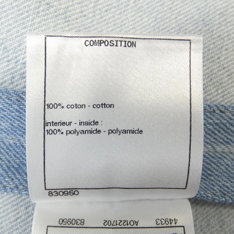 Áo khoác denim CHANEL P58708V44707 18S 630970