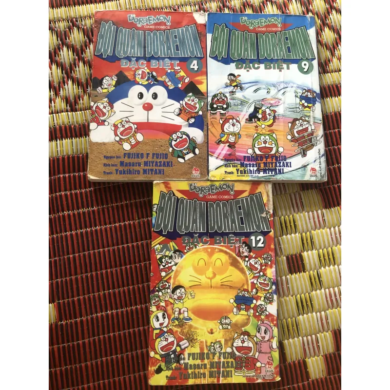 Truyện doremon- Đội quân Doraemon đặc biệt - combo 3c tập 4,9,12 1023560