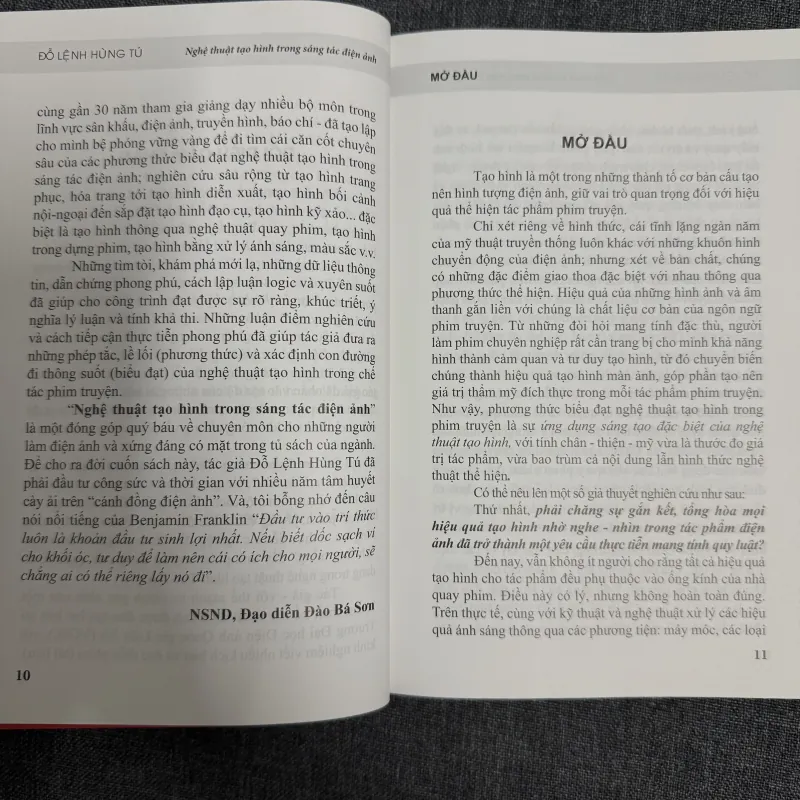 Nghệ thuật tạo hình trong sáng tác điện ảnh - Đỗ Lệnh Hùng Tú 791349