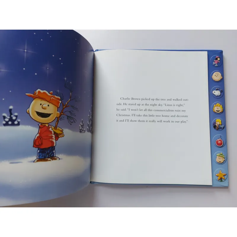 Sách Âm Thanh ✨ A CHARLIE BROWN CHRISTMAS – AN INTERACTIVE BOOK WITH SOUND ✨ 712416