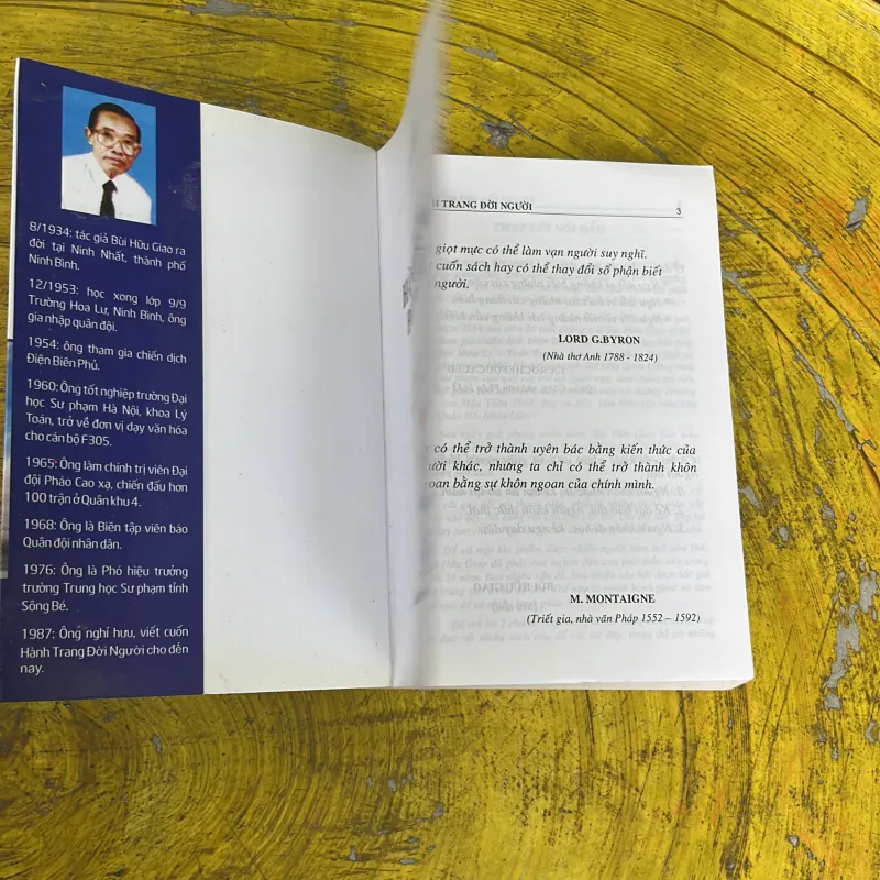 HÀNH TRANG ĐỜI NGƯỜI - BÙI MẠNH GIAO 748903