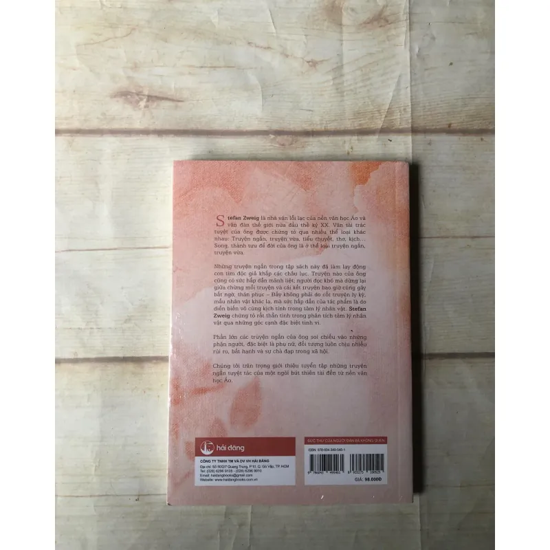 Bức Thư Của Người Đàn Bà Không Quen - Stefan Zweig 733796