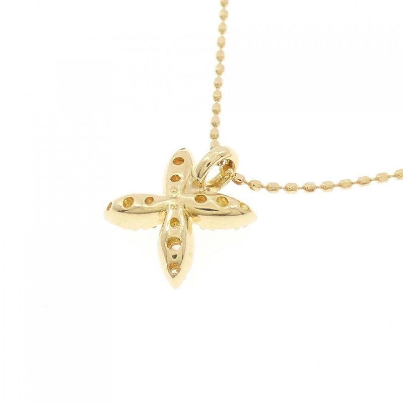 K18YG Dây chuyền kim cương 0.13CT - Hàng hiệu Authentic 862300