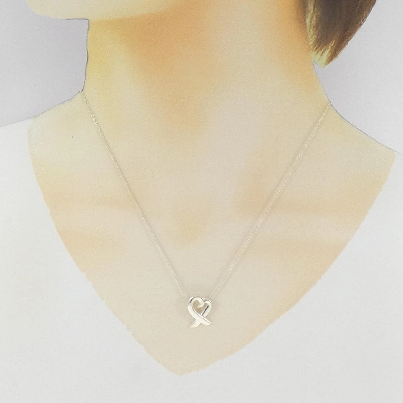 Dây chuyền nhỏ Loving Heart Tiffany - Hàng hiệu Authentic 841039