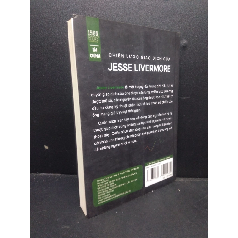 Chiến Lược Giao Dịch Của Jesse Livermore mới 80% ố nhẹ 2022 HCM2405 Jesse Livermore Richard D. Wyckoff SÁCH KỸ NĂNG 154939