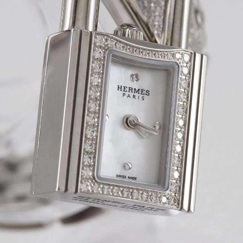 Hàng hiệu Authentic - Đồng hồ Quarts Hèrmes Kelly/D･1P KE4.131 SS 876140