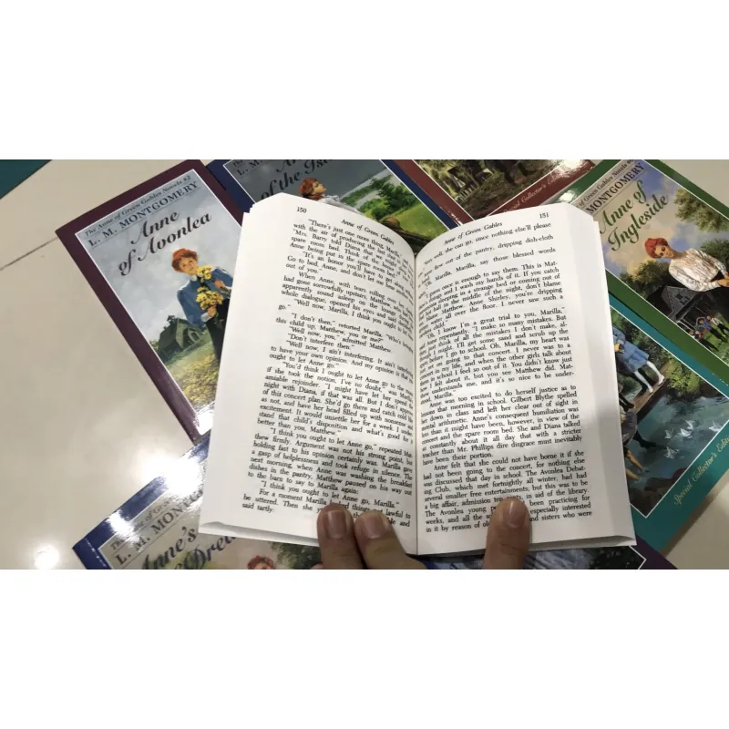 Truyện - Anne of Green Gables Complete - No box 8 books 426880