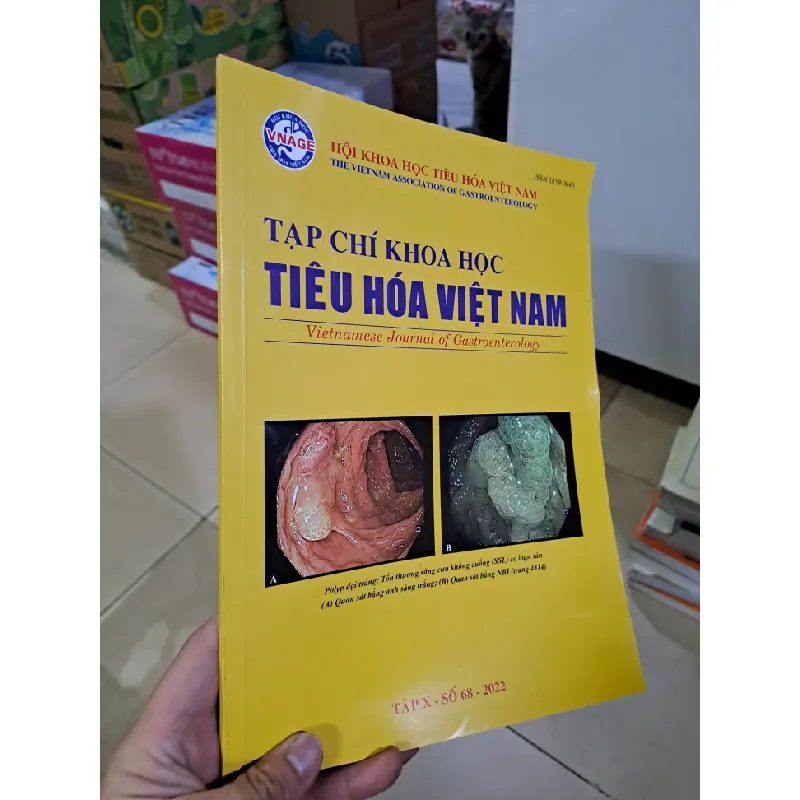 Tạp chí khoa học tiêu hóa việt nam số 68 mới 90% 2022 HCM0808 TẠP CHÍ, THIẾT KẾ, THỜI TRANG Blogmeo21025 578825