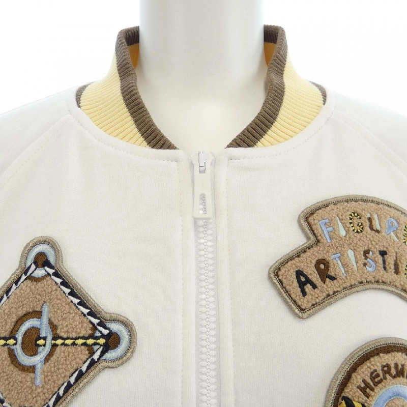 Áo khoác HERMES FIGURE ARTISTIQUE VARSITY EMBROIDE 3H4208DD 631542