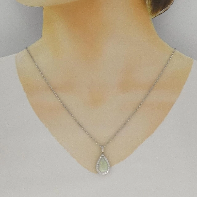 Dây chuyền Opal PT900/PT850 2.13CT - Hàng hiệu Chính hãng 860924