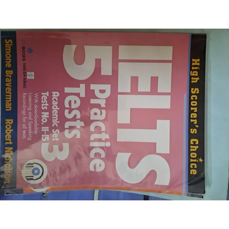 Bộ 2 cuốn 5 IELTS practice tests (1academic + 1 general) 781509