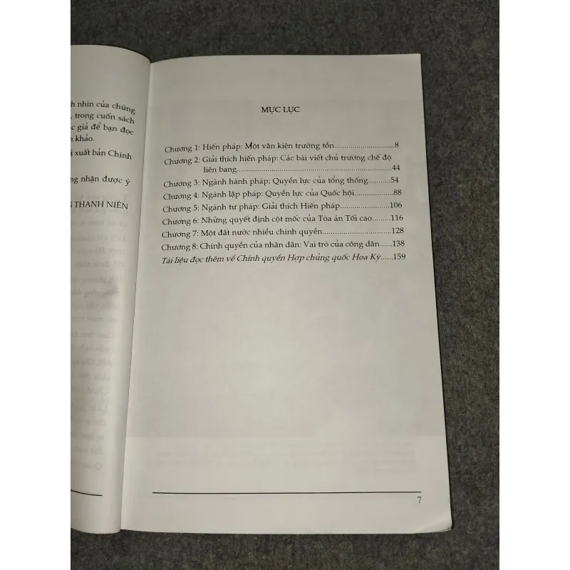 KHÁI QUÁT VỀ CHÍNH QUYỀN HỢP CHỦNG QUỐC HOA KỲ 701070