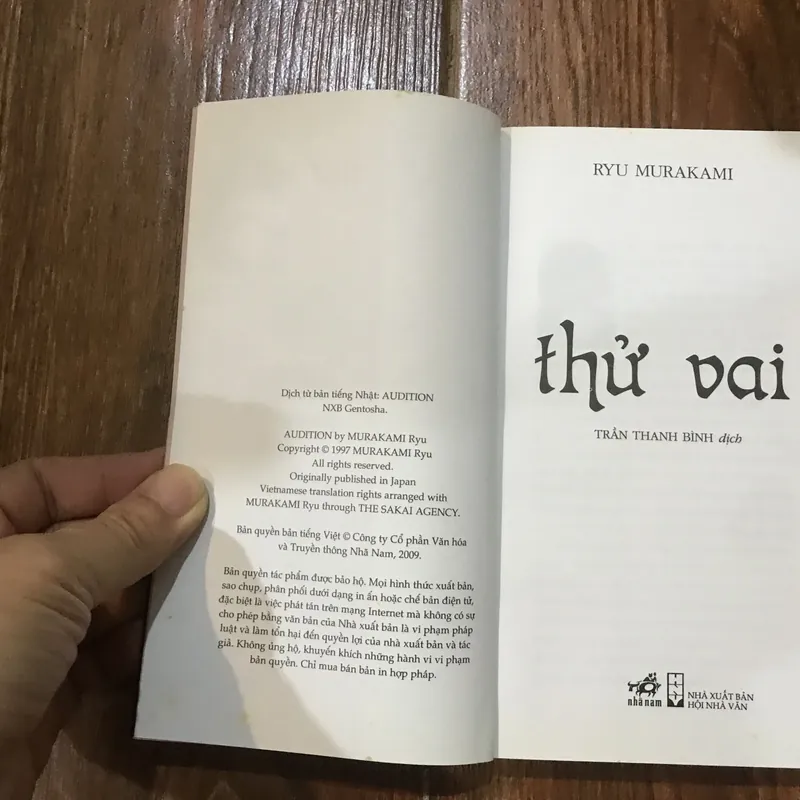 Thử Vai - Ryu Murakami (t4) 725308