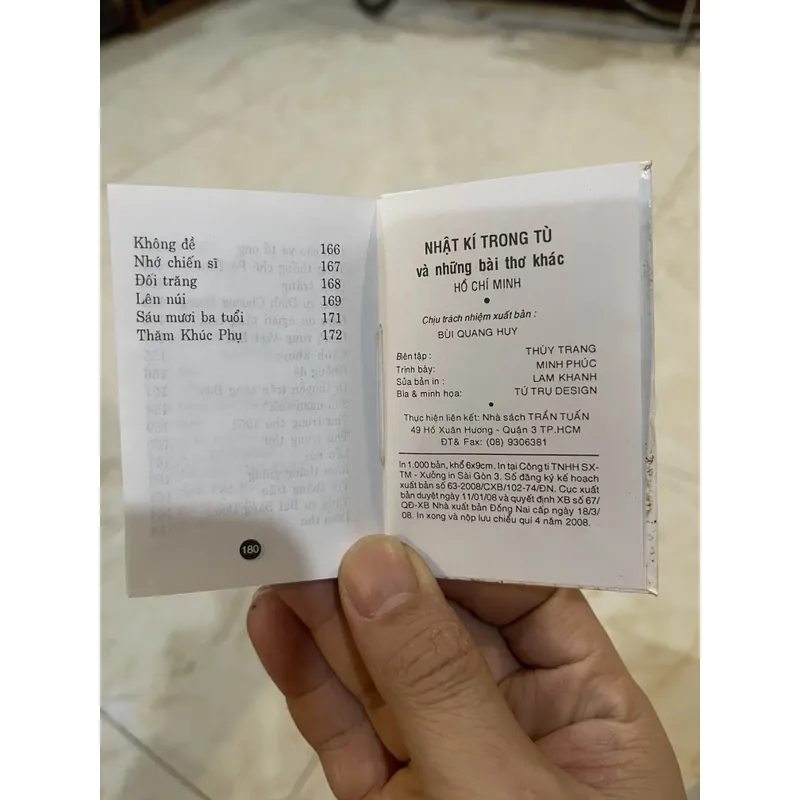 Nhật kí trong tù và những bài thơ khác Hồ Chí Minh  730552