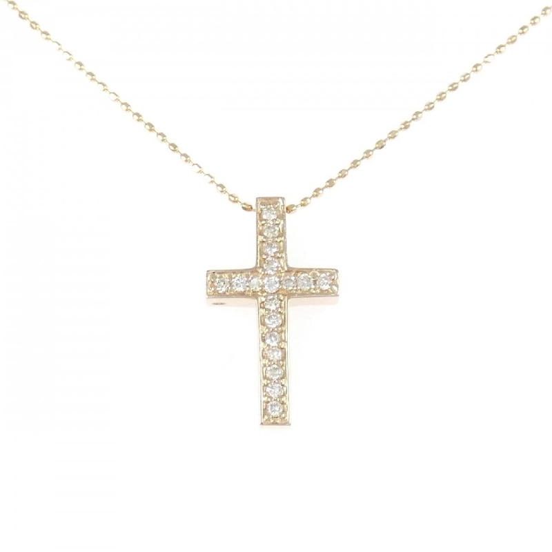 K18PG Dây chuyền kim cương 0.18CT - Hàng hiệu Chính hãng 861123