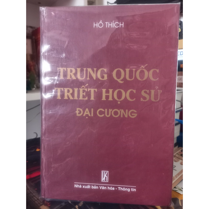 TRUNG QUỐC TRIẾT HỌC SỬ ĐẠI CƯƠNG - HỒ THÍCH (bìa cứng) 505552