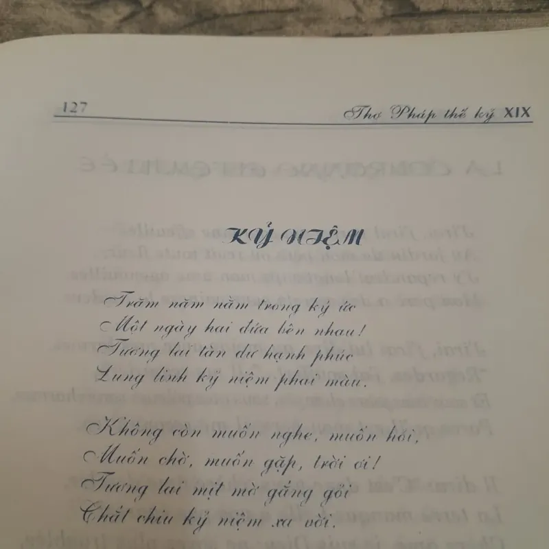 Thơ Pháp Thế kỷ 19. Song ngữ Pháp Việt. Soạn giả Trần Mai Châu 696679