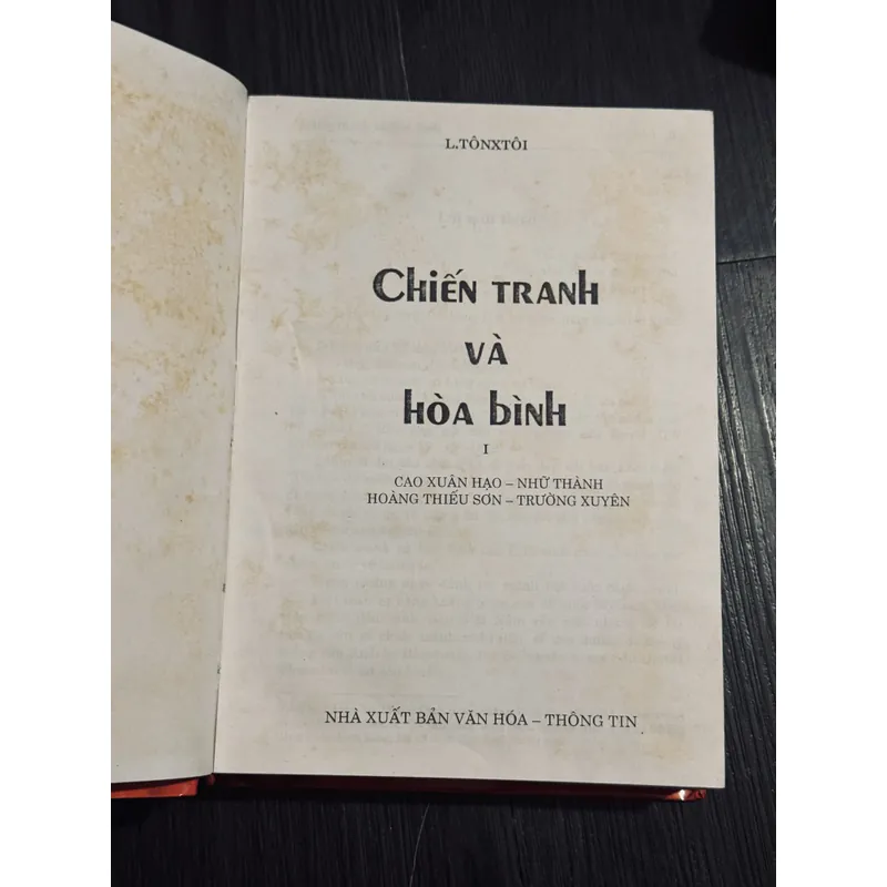 Trọn bộ chiến tranh hoà bình (bìa cứng) 592443