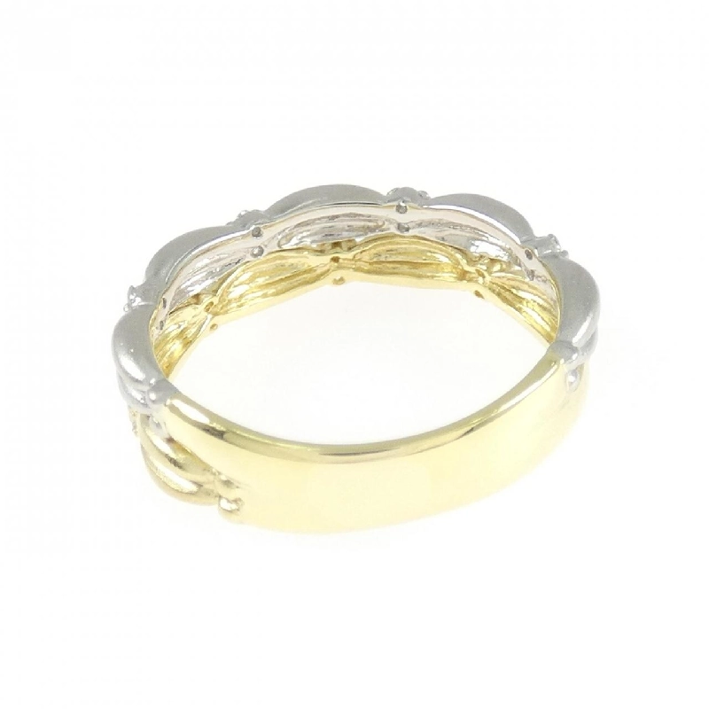 Nhẫn kim cương K18YG/PT900 0.12CT - Hàng hiệu Authentic 854553