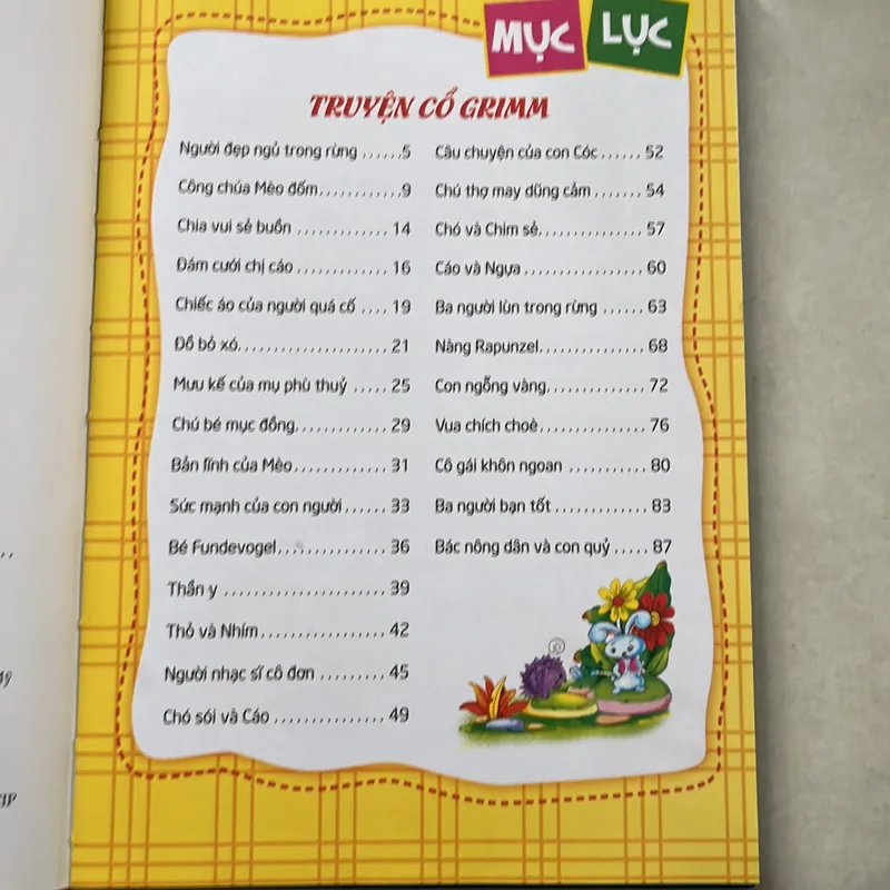 Truyện cổ Grim (khổ to, bìa cứng) 596611