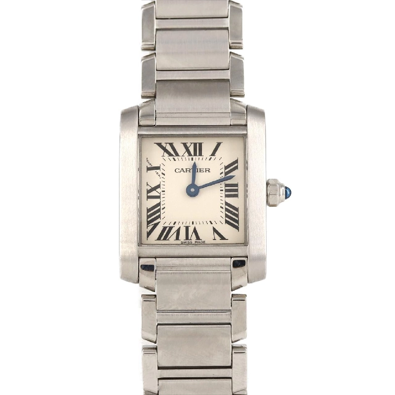 Cartier Tank Française SM W51008Q3 SS Quartz - Hàng hiệu Authentic 876159