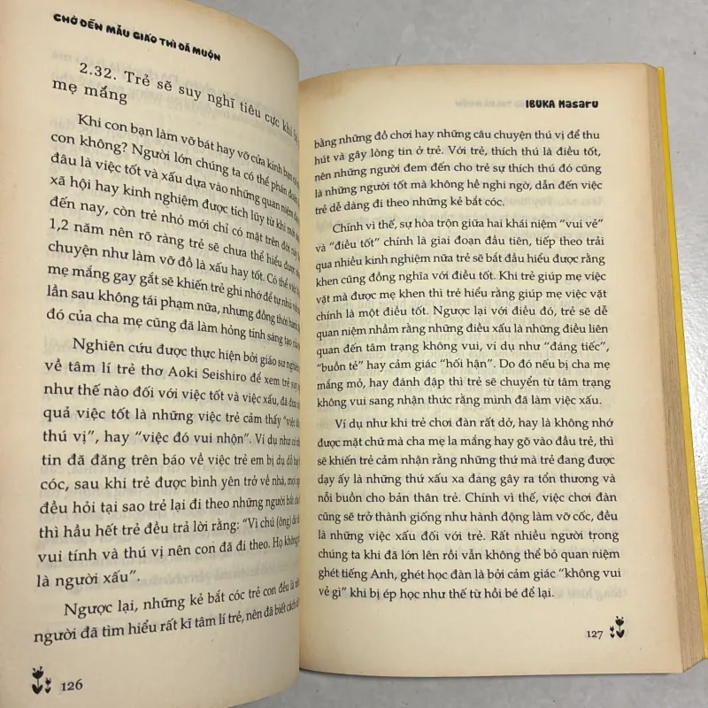 Chờ đến mẫu giáo thì đã muộn 790620