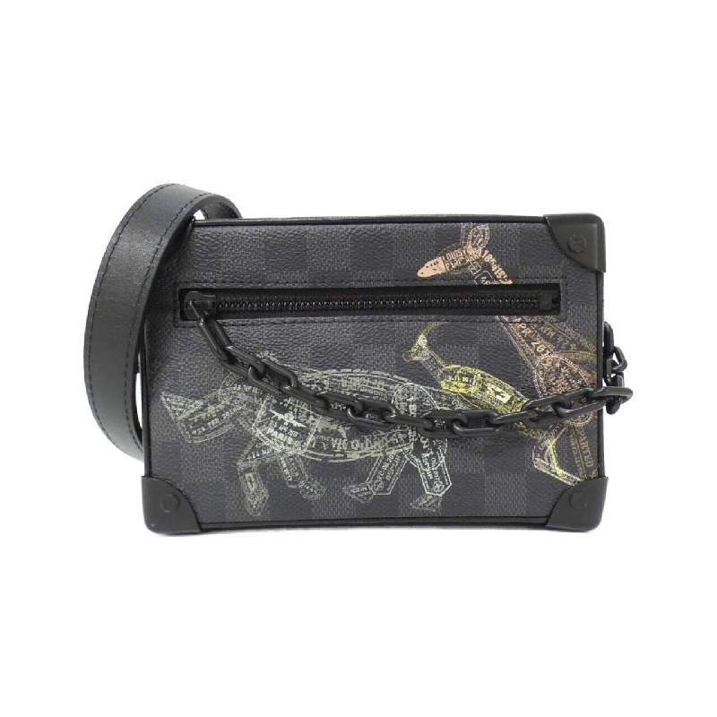 Túi xách vai Louis Vuitton Damier Graphite Stamp Mini Soft Trunk N45278 608522