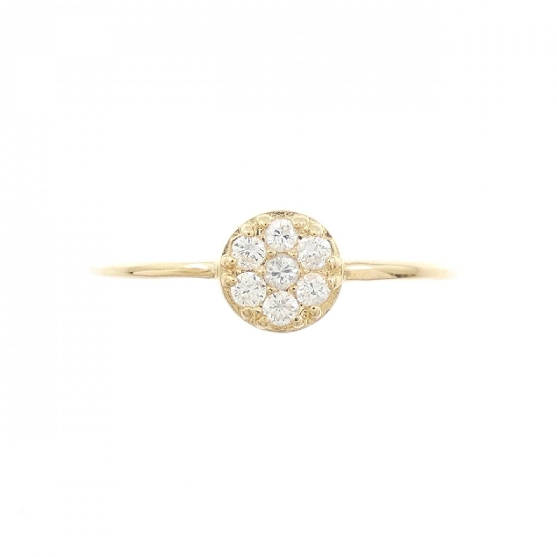 Nhẫn kim cương K18YG 0.10CT - Hàng hiệu Chính hãng 852532