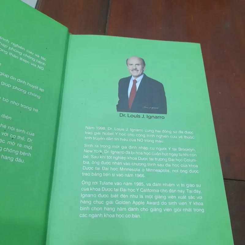 Dr. Louis J. Ignarro - KHÔNG CÒN BỆNH TIM (giải Nobrl Y học) 573461