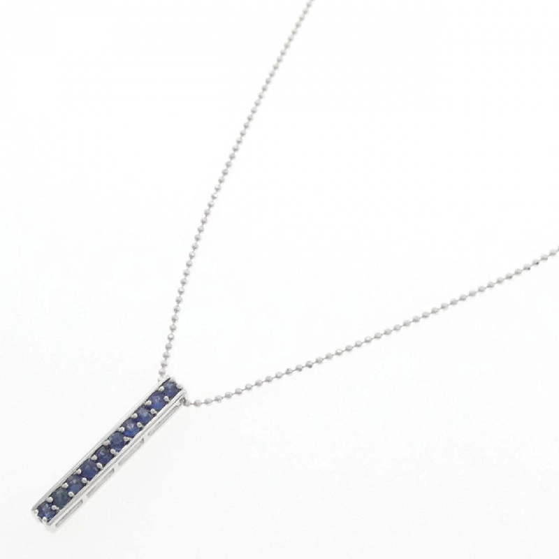 K18WG Sapphire Necklace - Hàng hiệu Authentic 859585