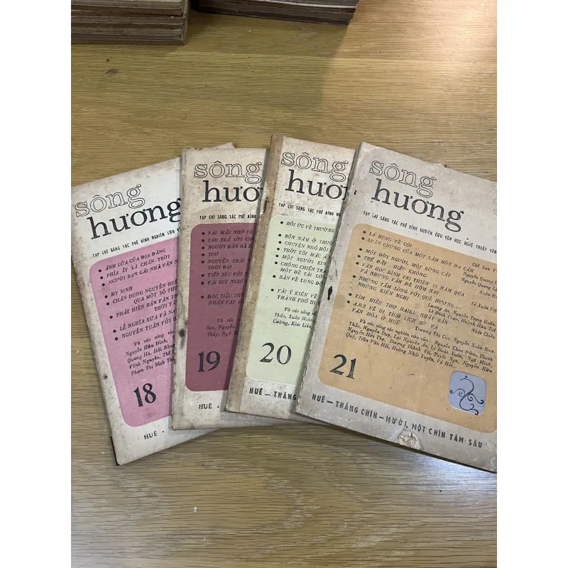 Tạp Chí Sông Hương (Huế) Số 18,19,20,21 (1986) 784838