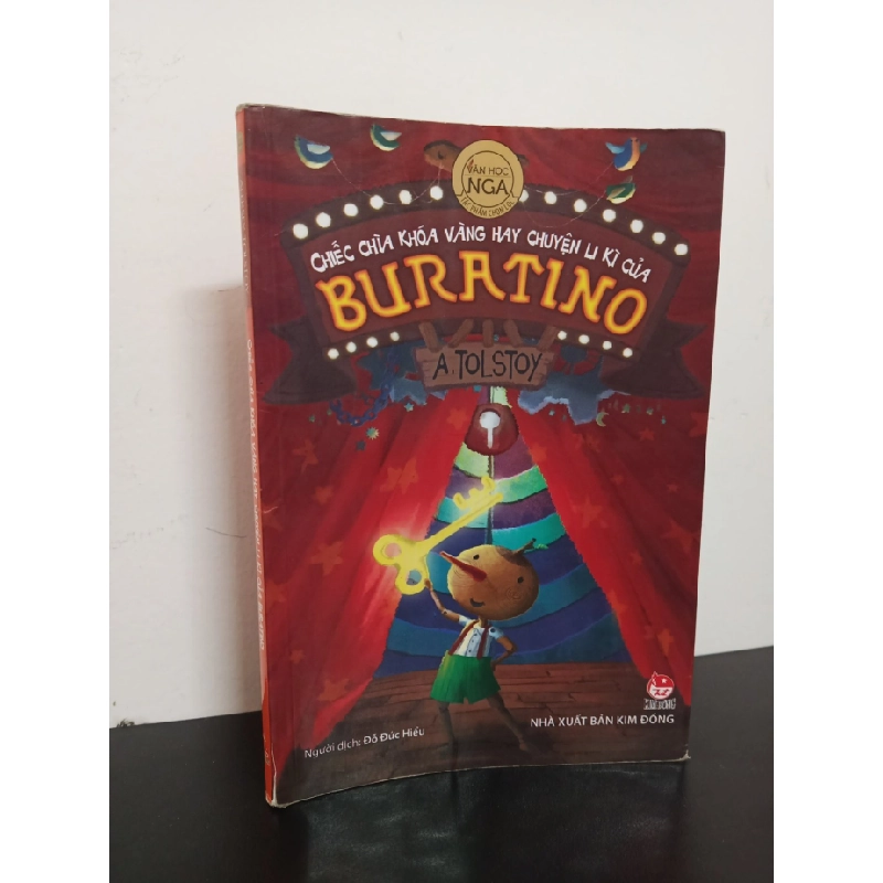 [Phiên Chợ Sách Cũ] Chiếc Chìa Khoá Vàng Hay Chuyện Li Kì Của Buratino - A. Tolstoy 1701 ASB Oreka Blogmeo 230225 390405