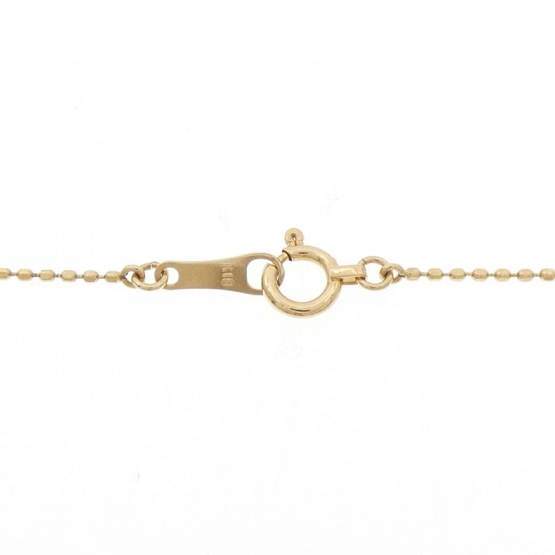 K18YG Dây chuyền đá quý hình trái tim - Hàng hiệu Chính hãng 862418