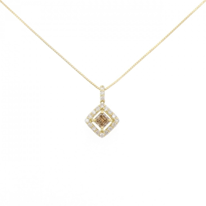Dây chuyền kim cương K18YG 0.37CT - Hàng hiệu Chính hãng 867195