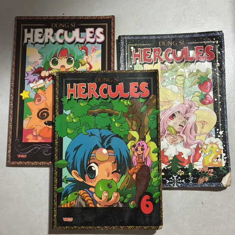 Dũng sĩ Hercules Tập 1, 2, 6 (3 cuốn) (Co) 776765