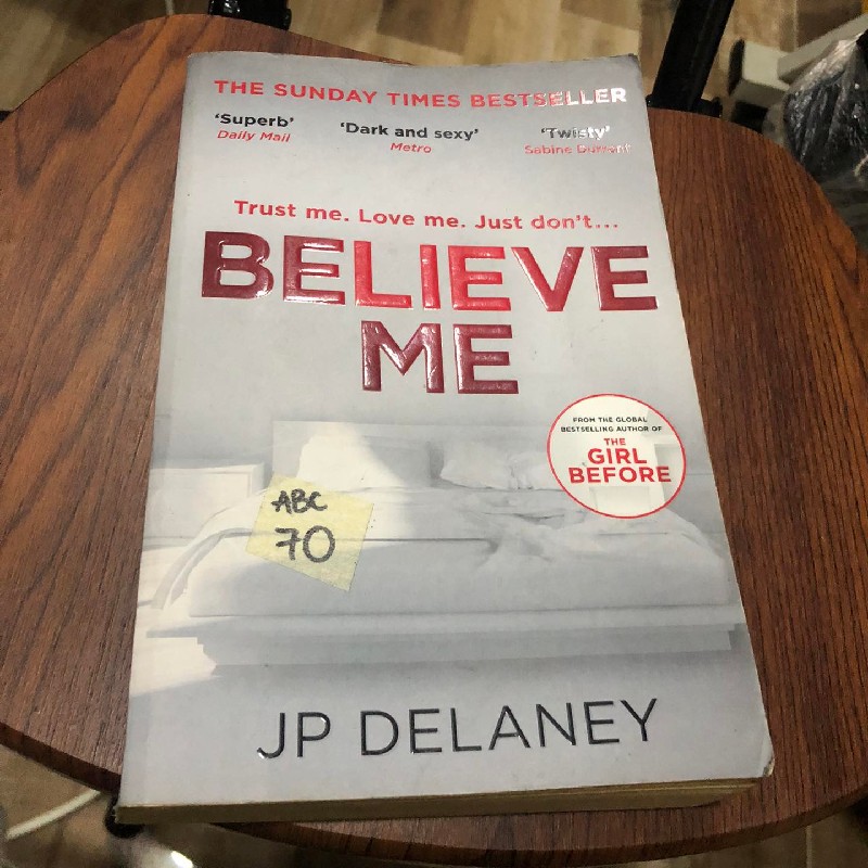 Believe Me - JP Delaney 60427