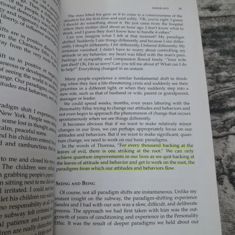 Ngoại văn tiếng Anh. THE 7 HABBITS OF HIGHLY EFFECT PEOPLE. Stephen R. Covey 762607