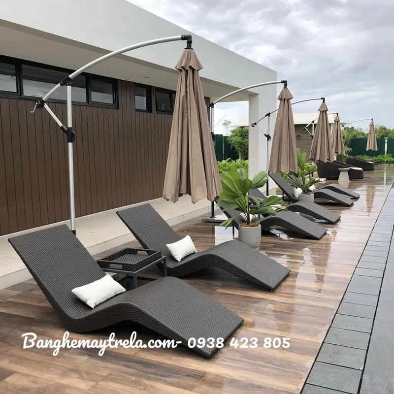 Giường hồ bơi giả mây 462674