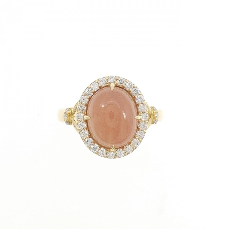 Nhẫn Rhodochrosite K18YG 4.97CT 671621