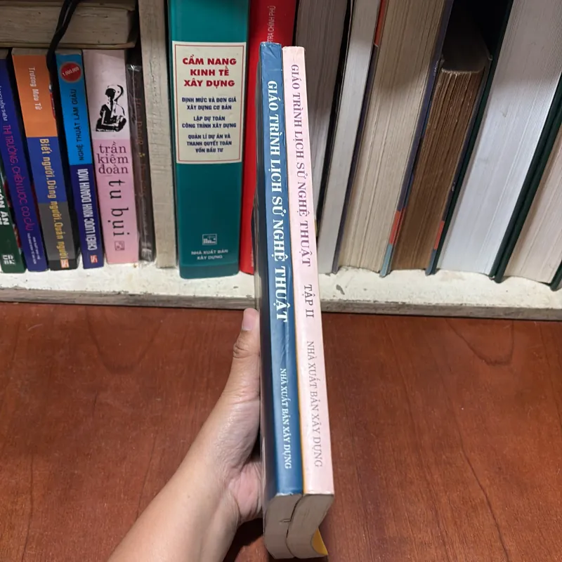 II Giáo Trình: Lịch Sử Nghệ Thuật (2 Quyển) - Nhà Xuất Bản Xây Dựng - 2007, 2019 783137