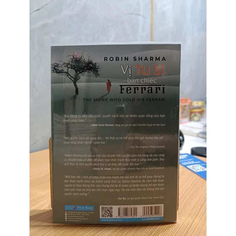 Vị tu sĩ bán chiếc Ferrari - Robin Sharma (mới 99%) 357822