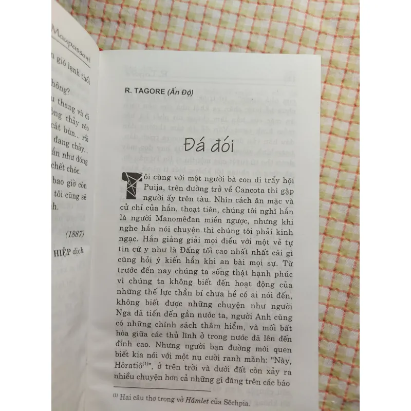 TẤM THẢM SI TÌNH • TẬP TRUYỆN KINH DỊ THẾ GIỚI - Maupassant, Dostoievski, R. Tagore.... 782592