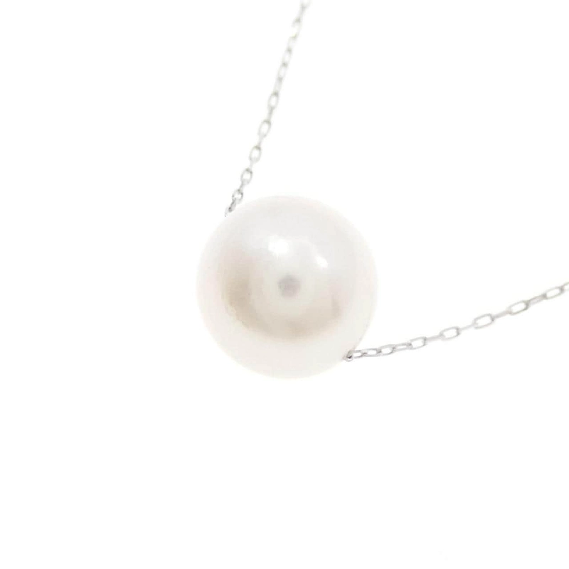 K18WG Dây chuyền ngọc trai Akoya 8.5mm - Hàng hiệu Chính hãng 857779