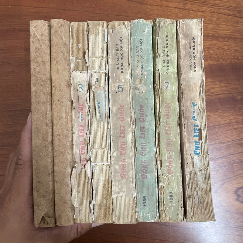 II Trọn Bộ 8 Cuốn: Đông Chu Liệt Quốc - Phùng Mộng Long - 1989 494332